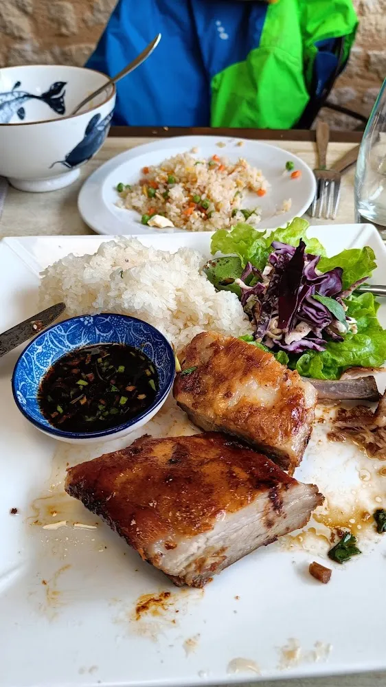 Travers de Porc À la Citronnelle Au Miel Et